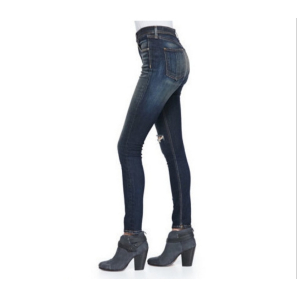 Rag & Bone Justine High-Rise Skinny Jeans - Picture 2 of 16